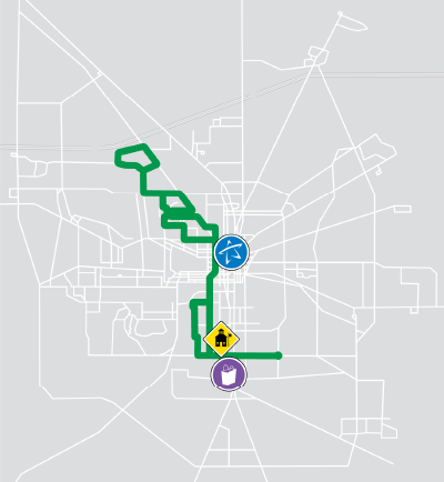 Sunday Route 5 Mini Map